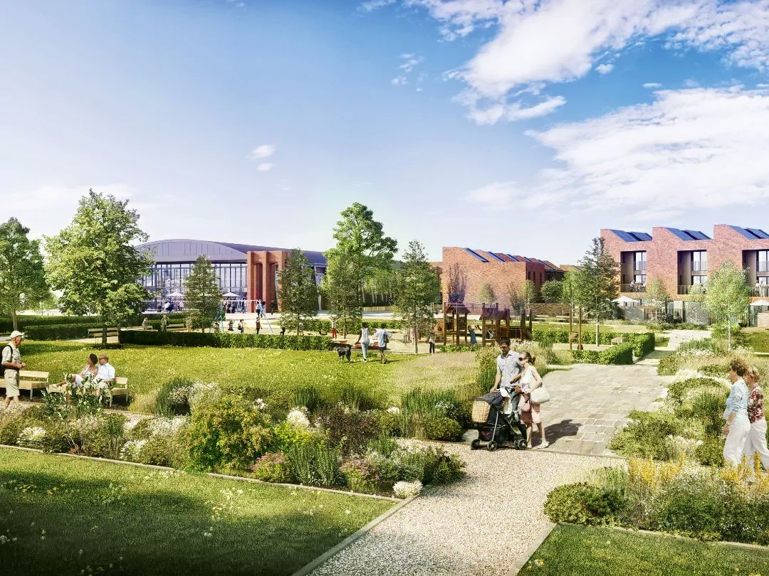 CGI rendering of Brabazon Park